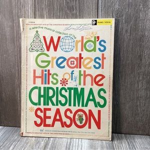 World's Greatest Hits of the Christmas Season Piano/Vocal VTG
